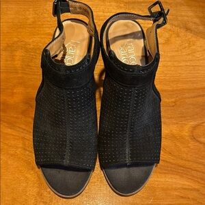 Franco Sarto Black Women's Sandals Size 8